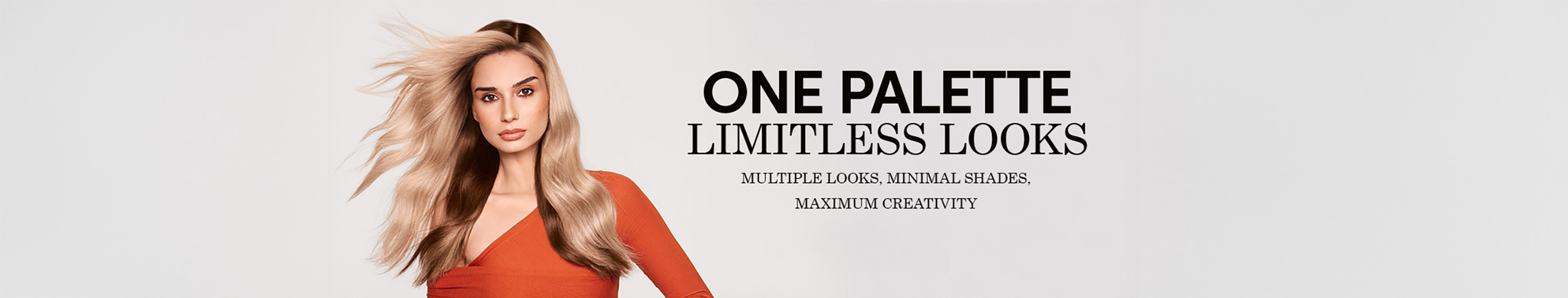 Wella Professionals One Palette Limitless Looks Colour Crush banner